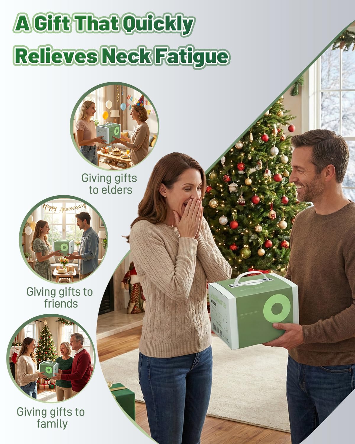 Gift-ready Siaasoo massager for thoughtful wellness moments.