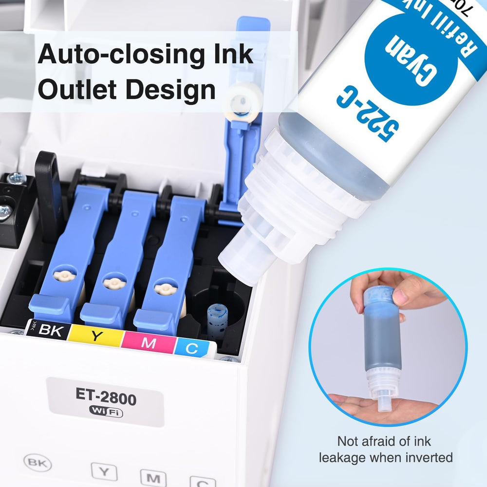 Starink high-yield bottles promise up to 6000 pages per bottle for busy weeks.