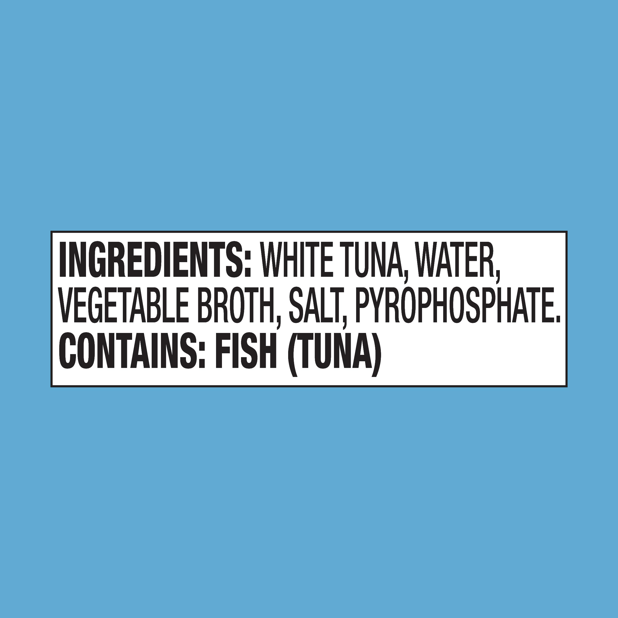 StarKist albacore tuna in water close-up showing firm texture and quality.