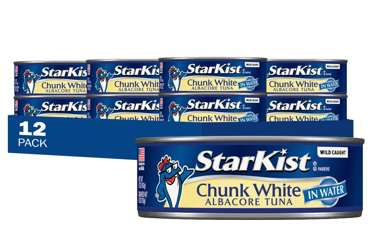 StarKist albacore tuna in water 5 oz can, a protein-packed pantry staple.