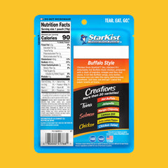 StarKist Bold Buffalo Style pouch served with salad for fast protein.