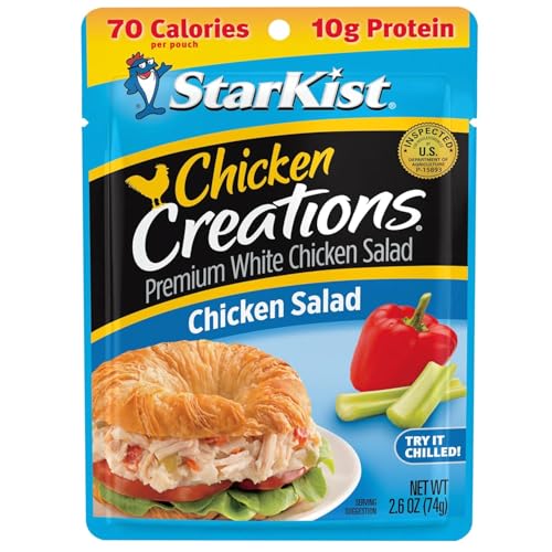 StarKist Chicken Creations crisp celery visible in salad mix