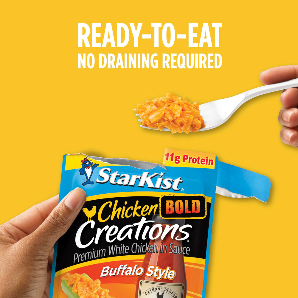 StarKist chicken pouch in a sandwich or wrap for easy lunches.
