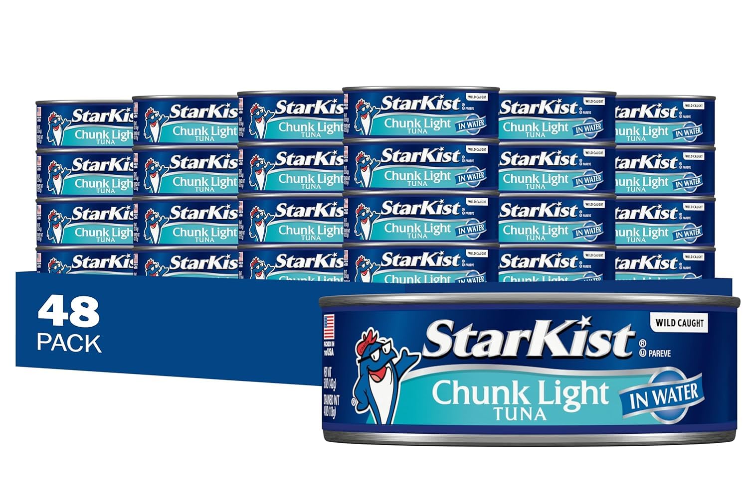 StarKist Chunk Light Tuna in Water can, protein-packed lunch option.