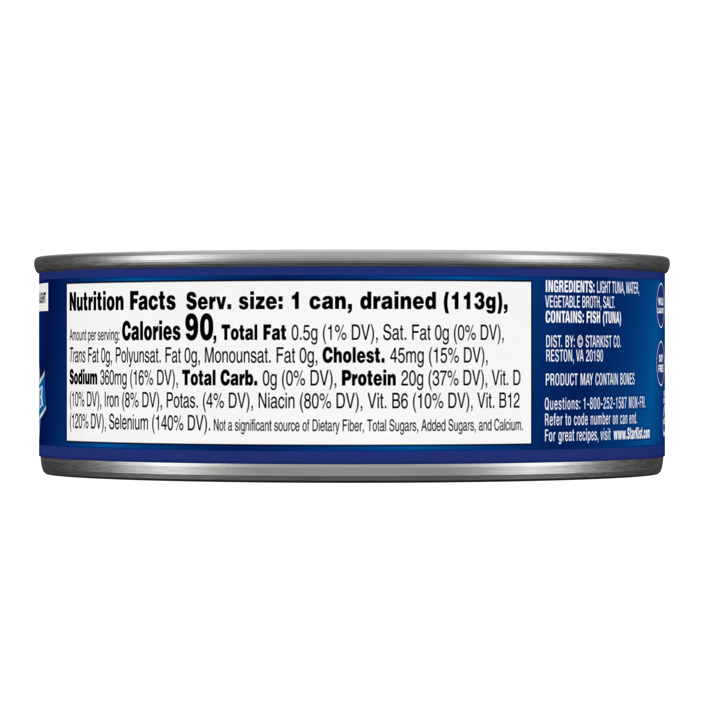 StarKist Chunk Light Tuna in Water on a salad bowl, quick meal idea.