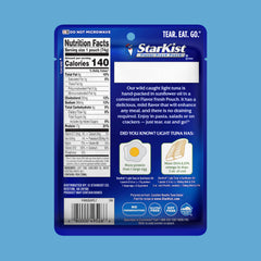 StarKist Chunk Light Tuna in Sunflower Oil pouch ideal for office snacks