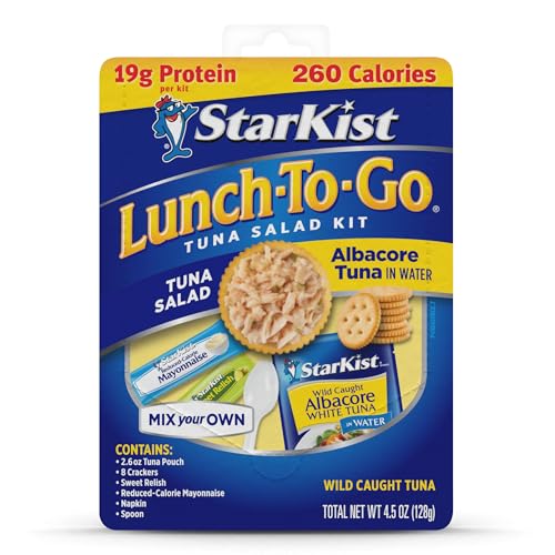 StarKist tuna lunch kit with spoon and mayo packets – quick assembly at home or on the go.