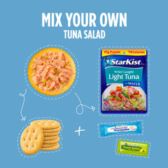 StarKist Lunch-To-Go crackers provide a handy crunch to complete the meal