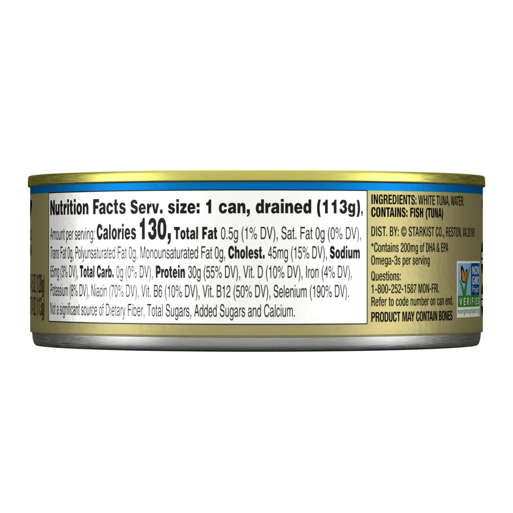 StarKist No Salt Added albacore in water serving highlights low sodium option.