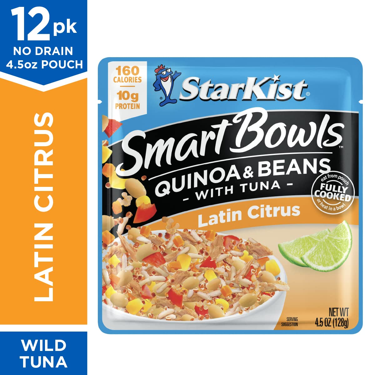 StarKist Smart Bowls 10g protein claim on pouch.