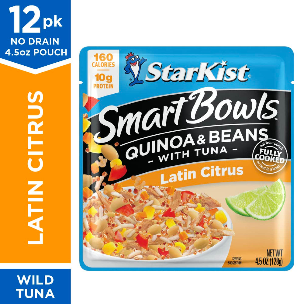 StarKist Smart Bowls 10g protein claim on pouch.