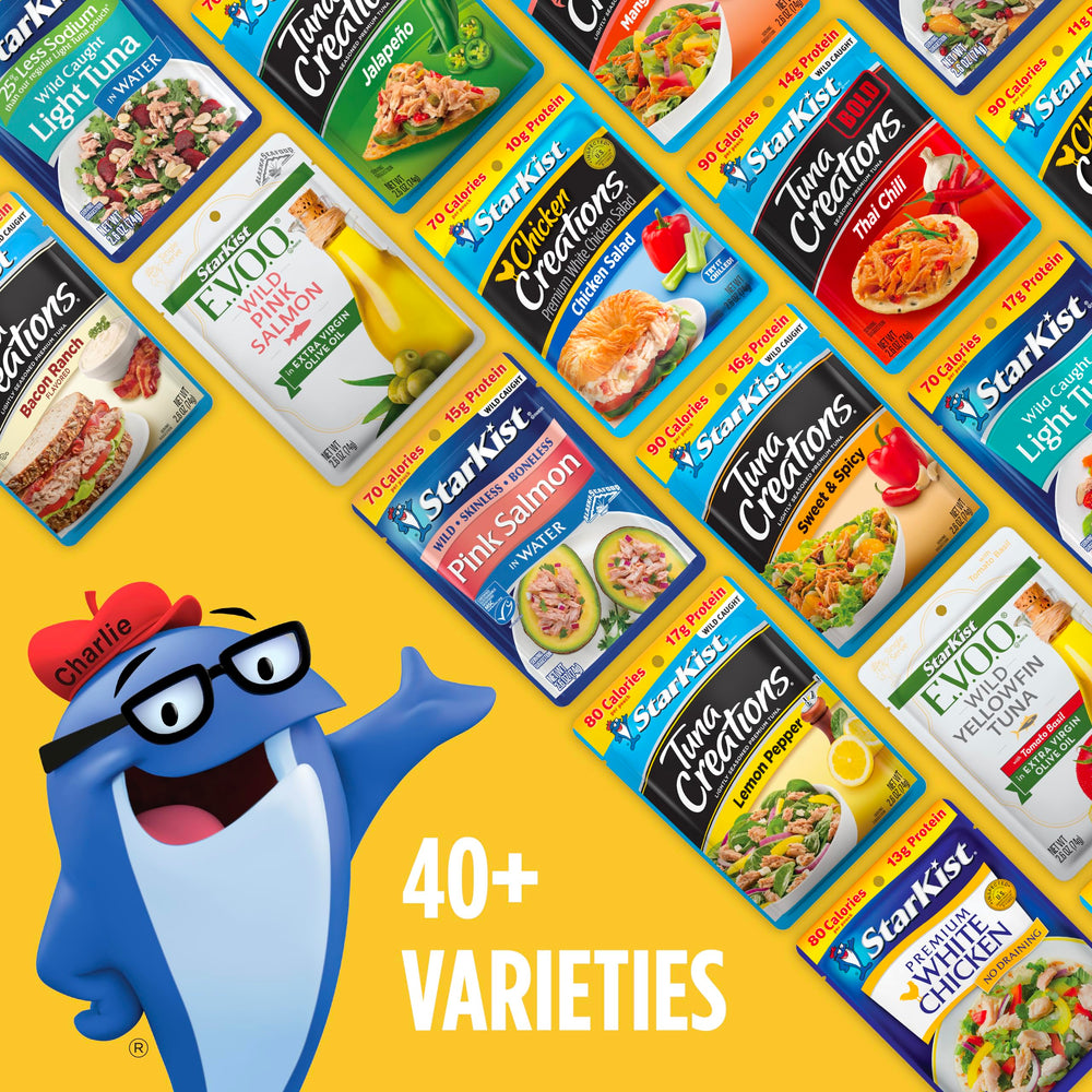 StarKist Teriyaki Chicken Creations protein-packed snack option.