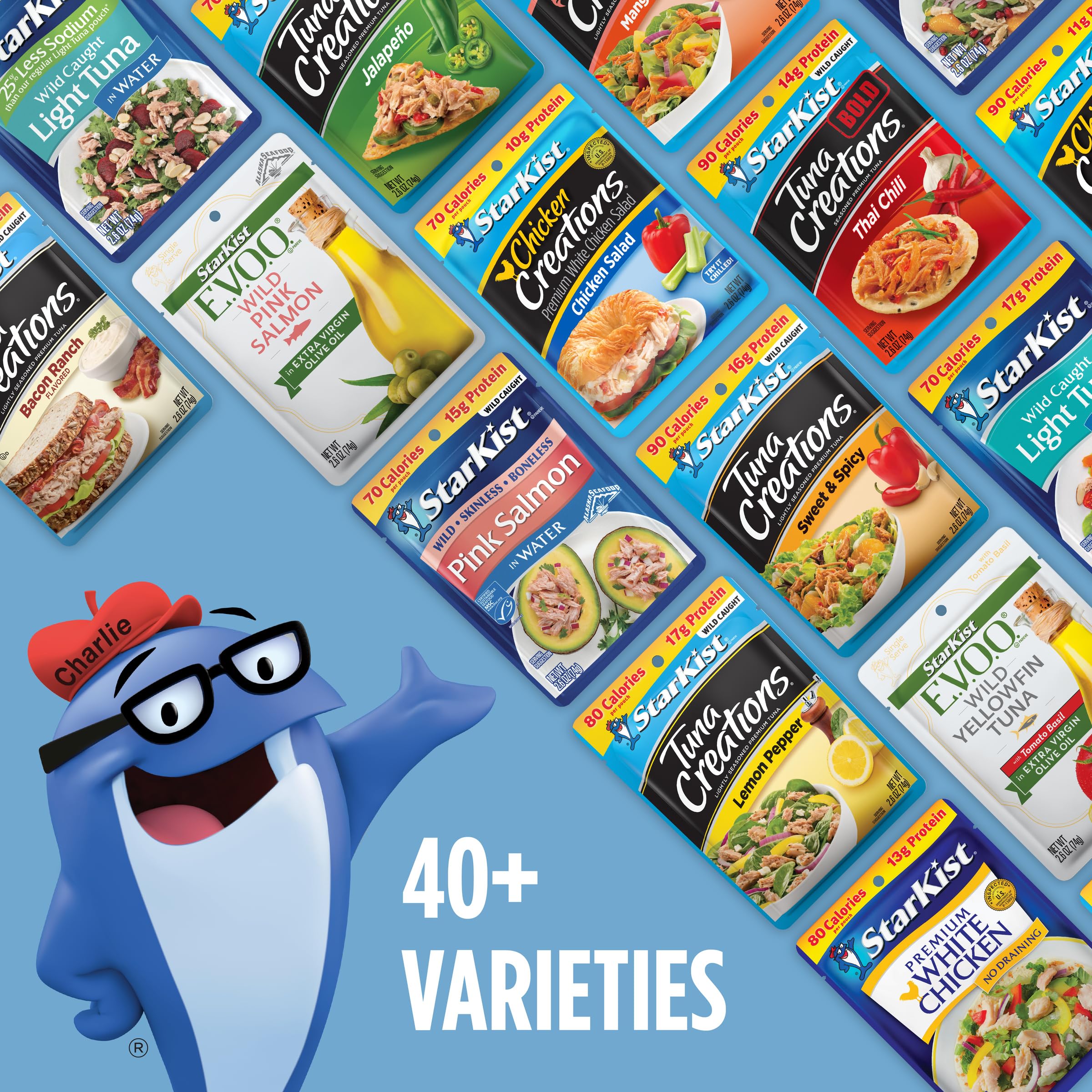 StarKist Tuna Creations Bold Thai Chili travel pack for on-the-go meals.