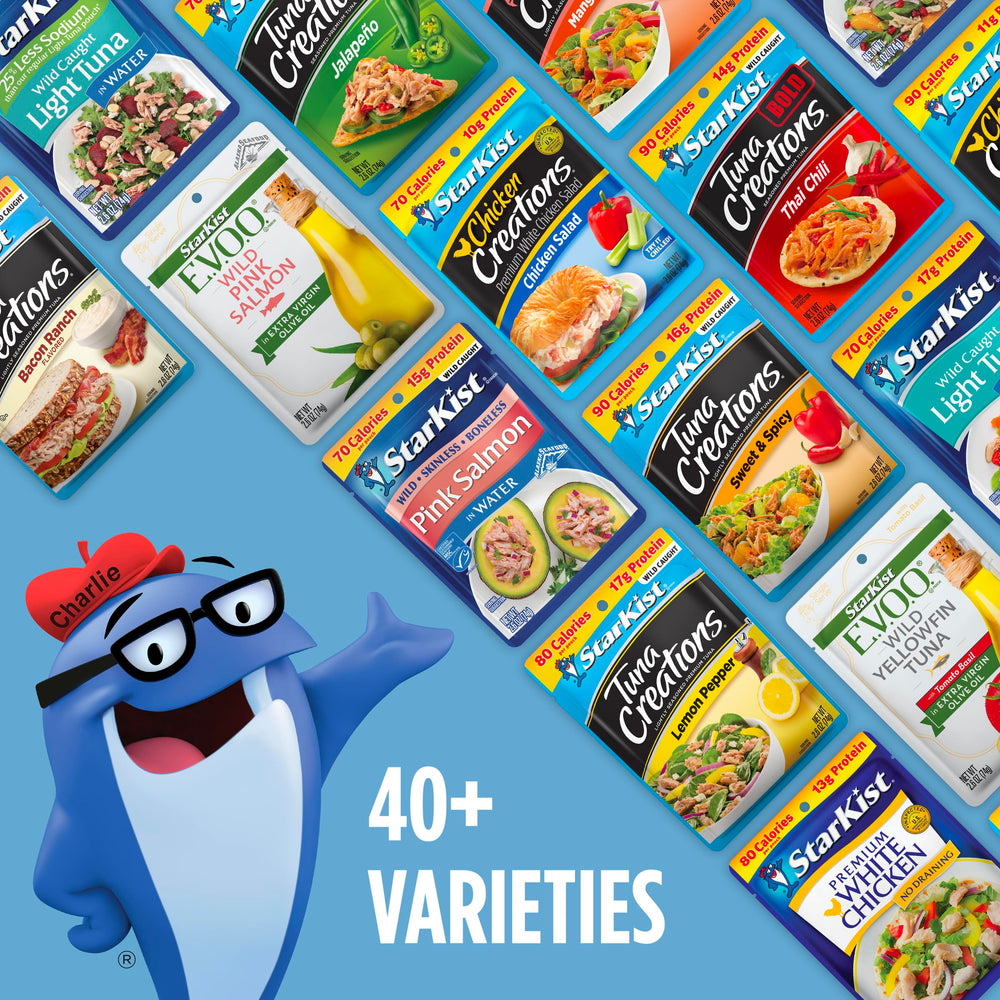 StarKist Tuna Creations Bold Thai Chili travel pack for on-the-go meals.