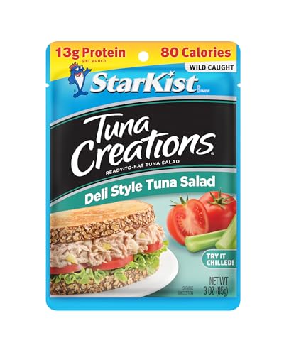 StarKist tuna pouch opened, ready to mix into wraps
