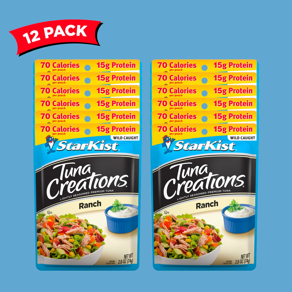 StarKist Ranch Pouch easy pack for lunchboxes and travel.