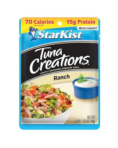 StarKist Ranch Pouch no drain needed, ready to eat straight.