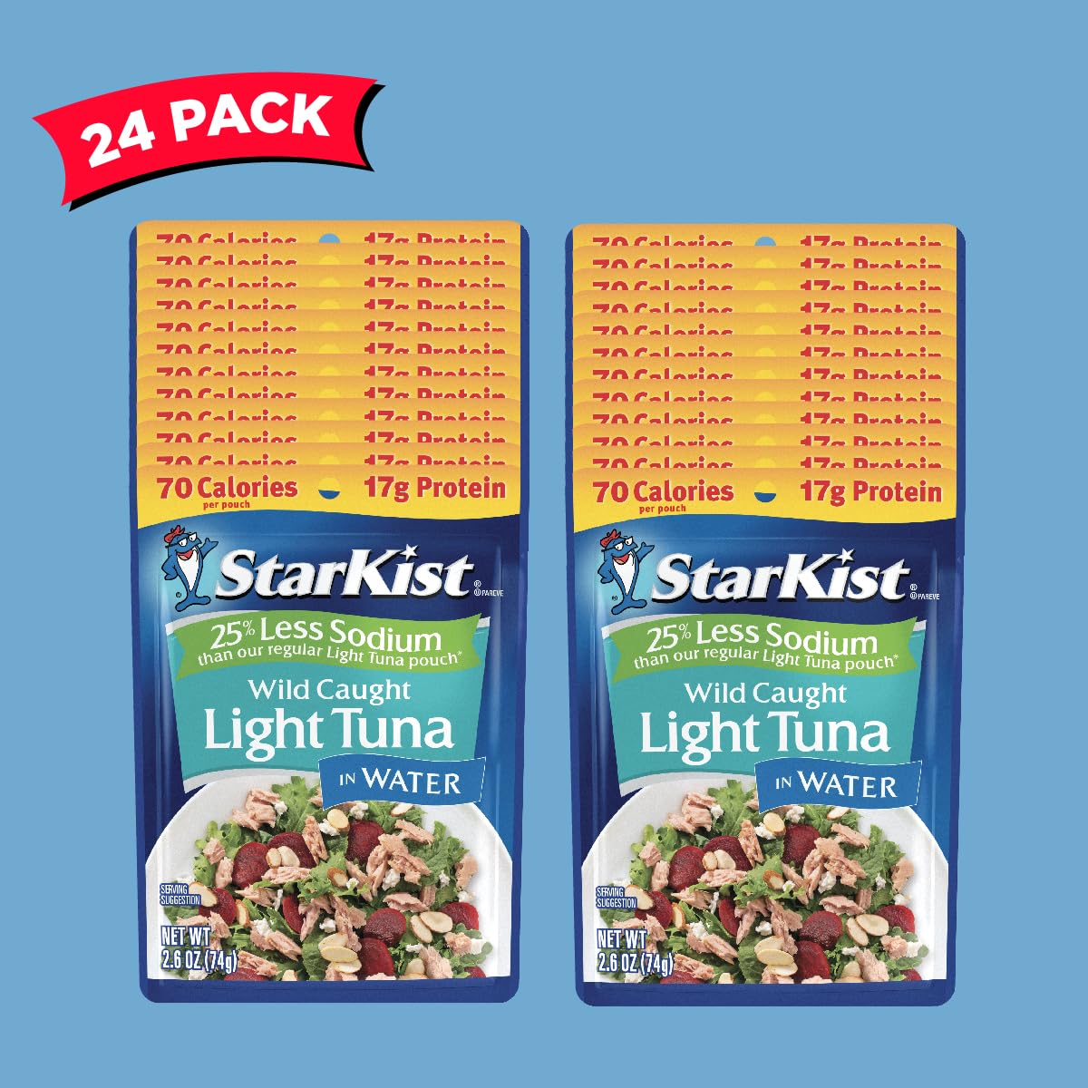 StarKist protein-omega-3 rich tuna per pouch for nourishing meals
