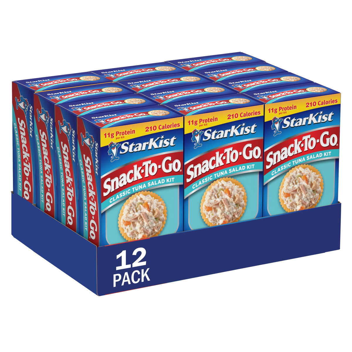 StarKist tuna salad kit with crackers and spoon for on-the-go lunch