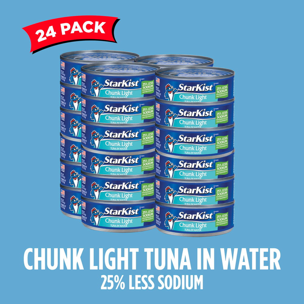 StarKist tuna served over a fresh salad for a quick meal