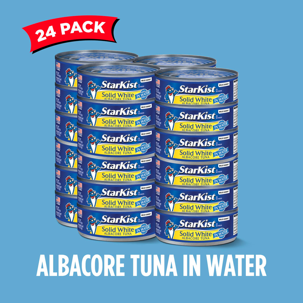StarKist wild-caught albacore tuna in water ready for pantry staples.