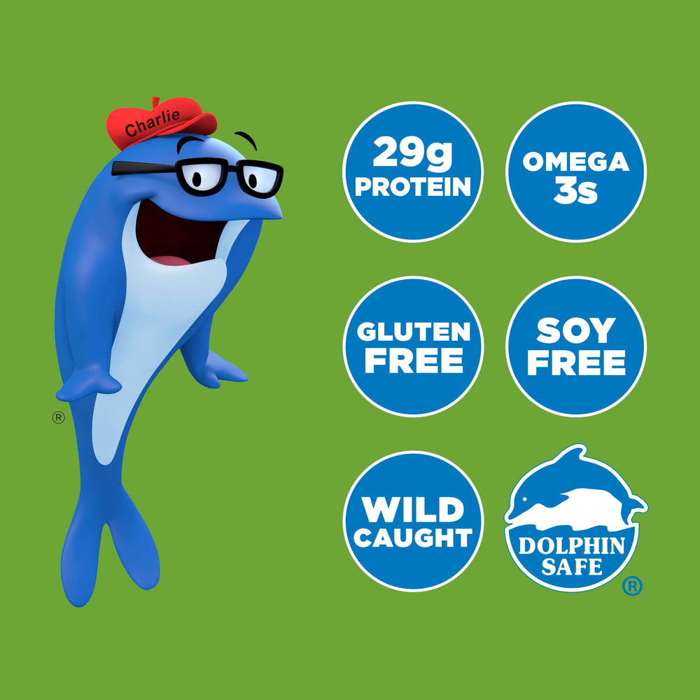 StarKist wild-caught and dolphin-safe label, trusted seafood choice.