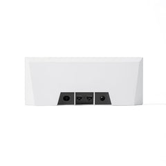 Starlink Gen 3 router ports close-up showing dual LAN ports for wired connections