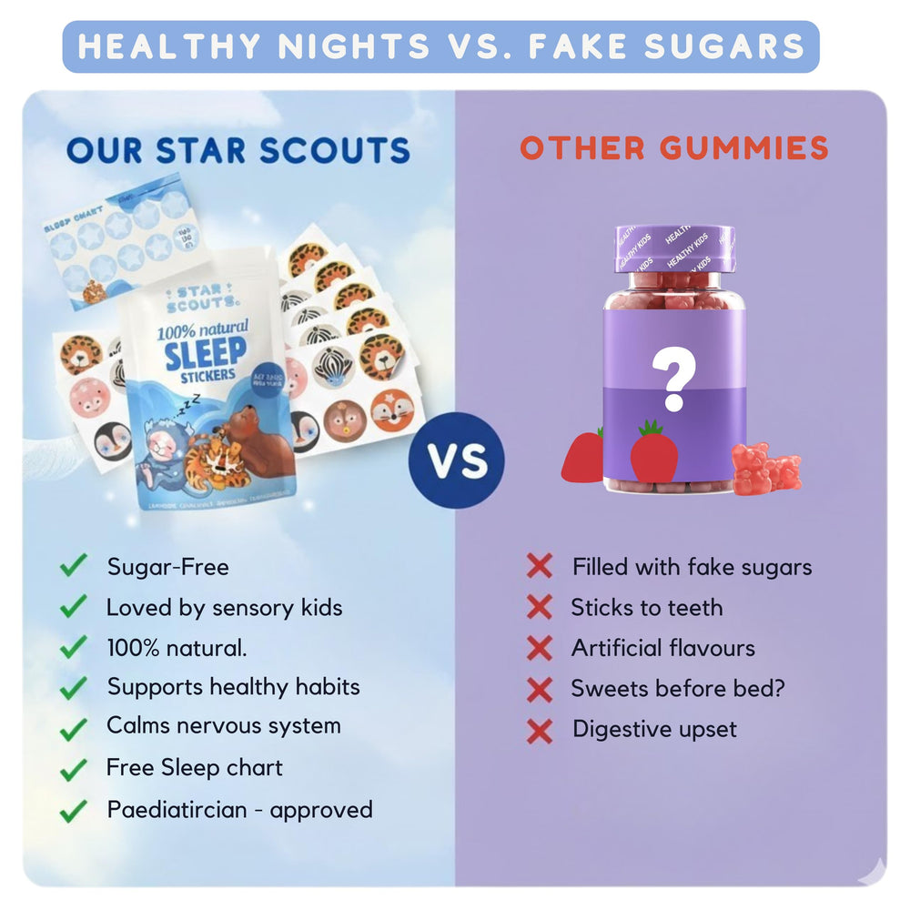 StarScouts bedtime story booklet images invite kids to unwind before sleep