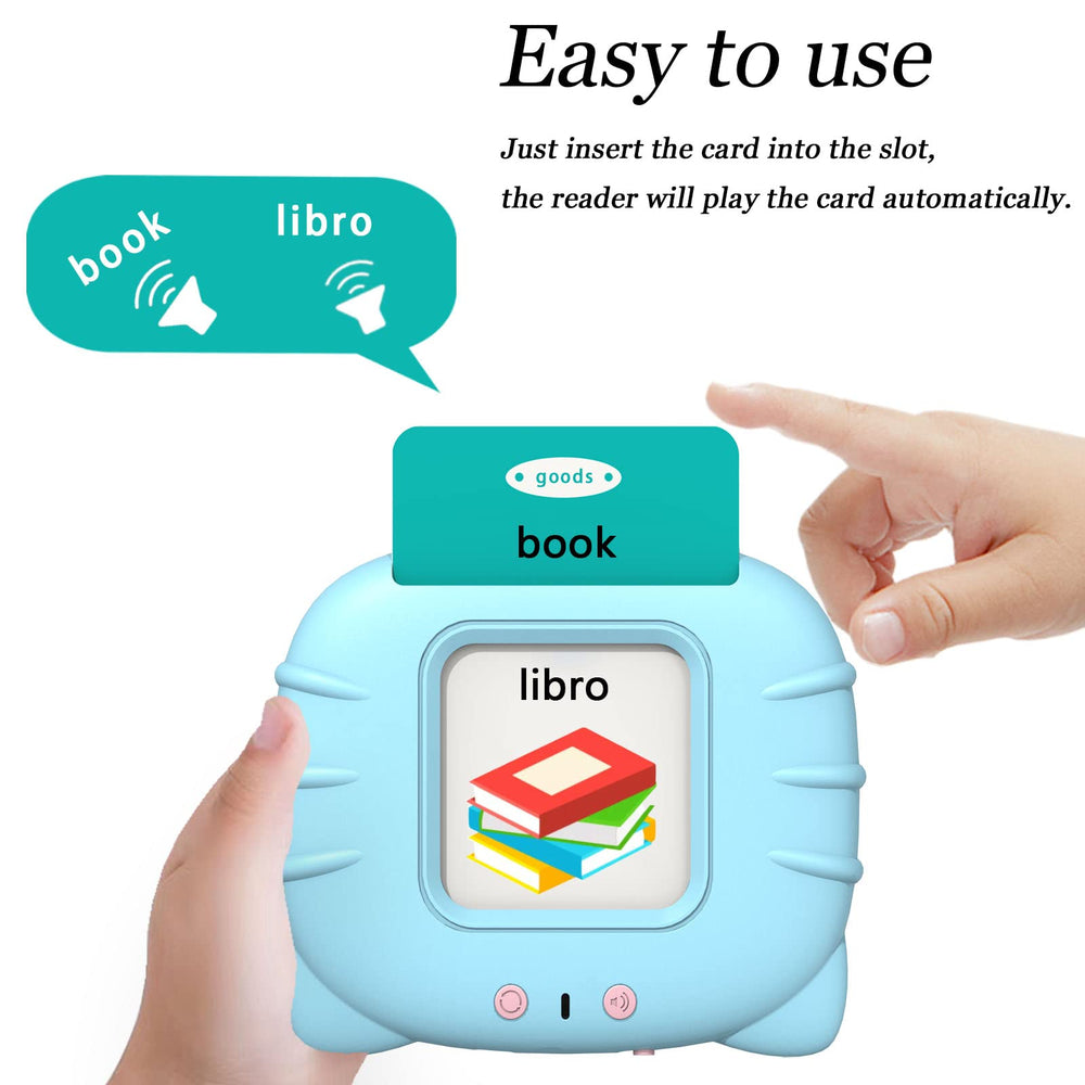 Startcan reader showing bilingual mode for language switching and audio.
