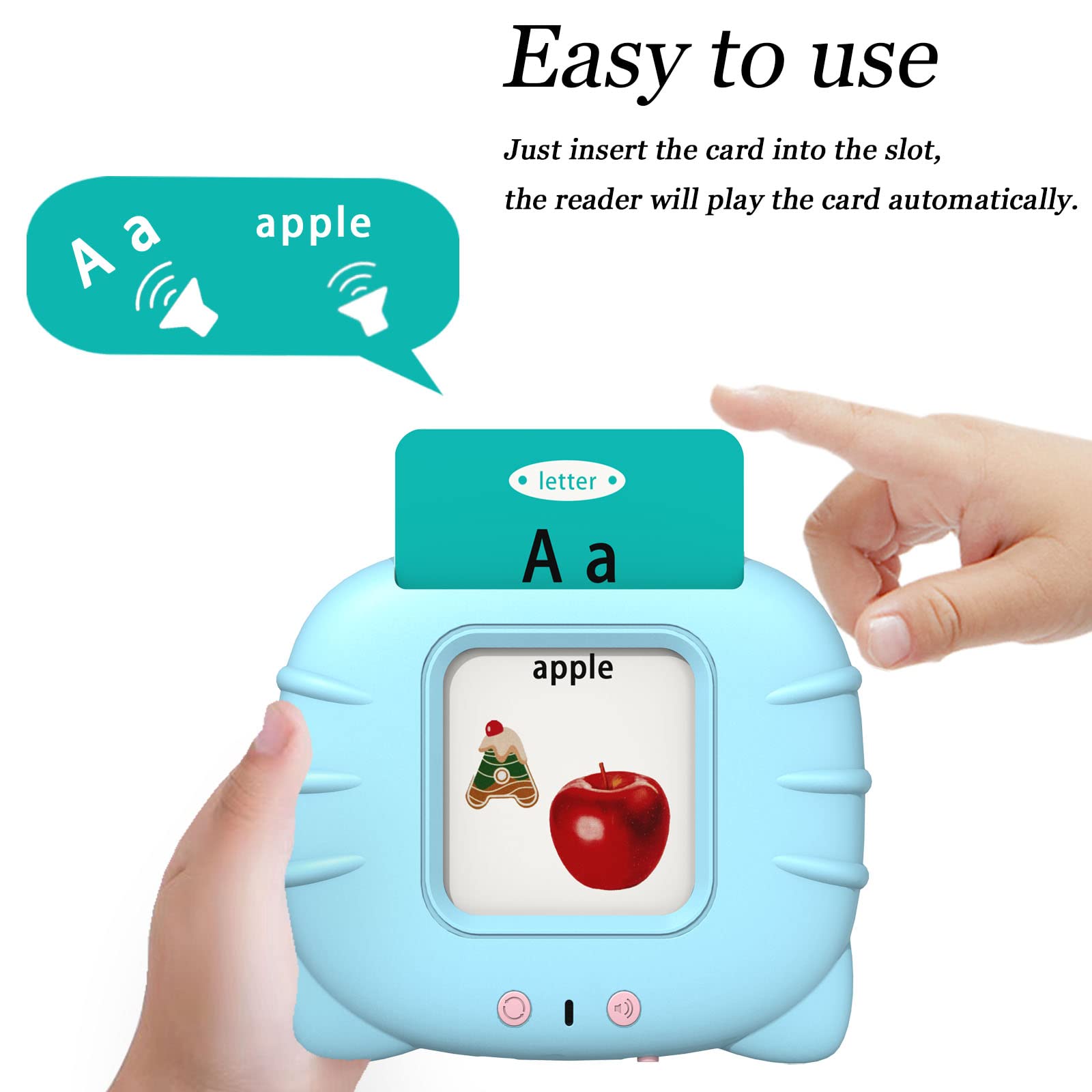 Startcan Talking Cards letters and numbers cards boost early literacy and counting.