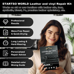 STARTSO WORLD car interior repair demo showing scratch-free restoration.