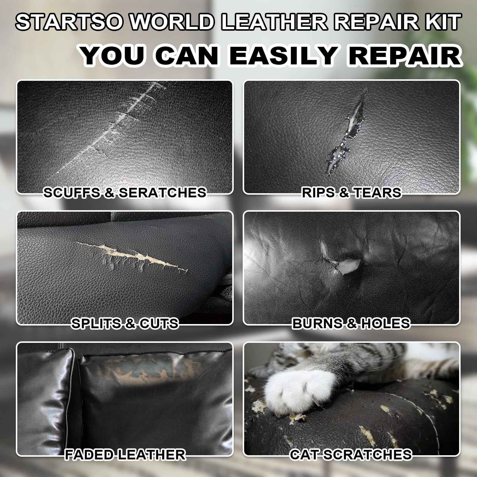 STARTSO WORLD furniture repair for couches and chairs with quick results.