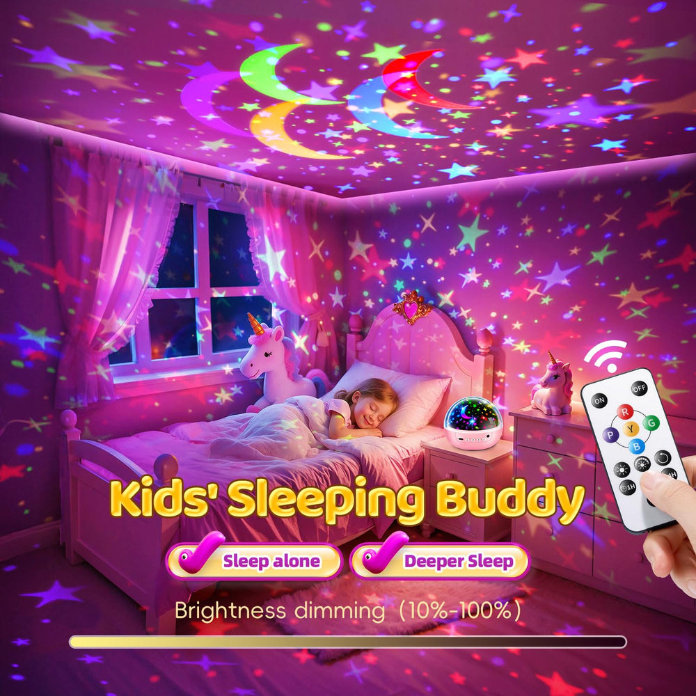 STARYOU color-changing projector with 93 colors and modes