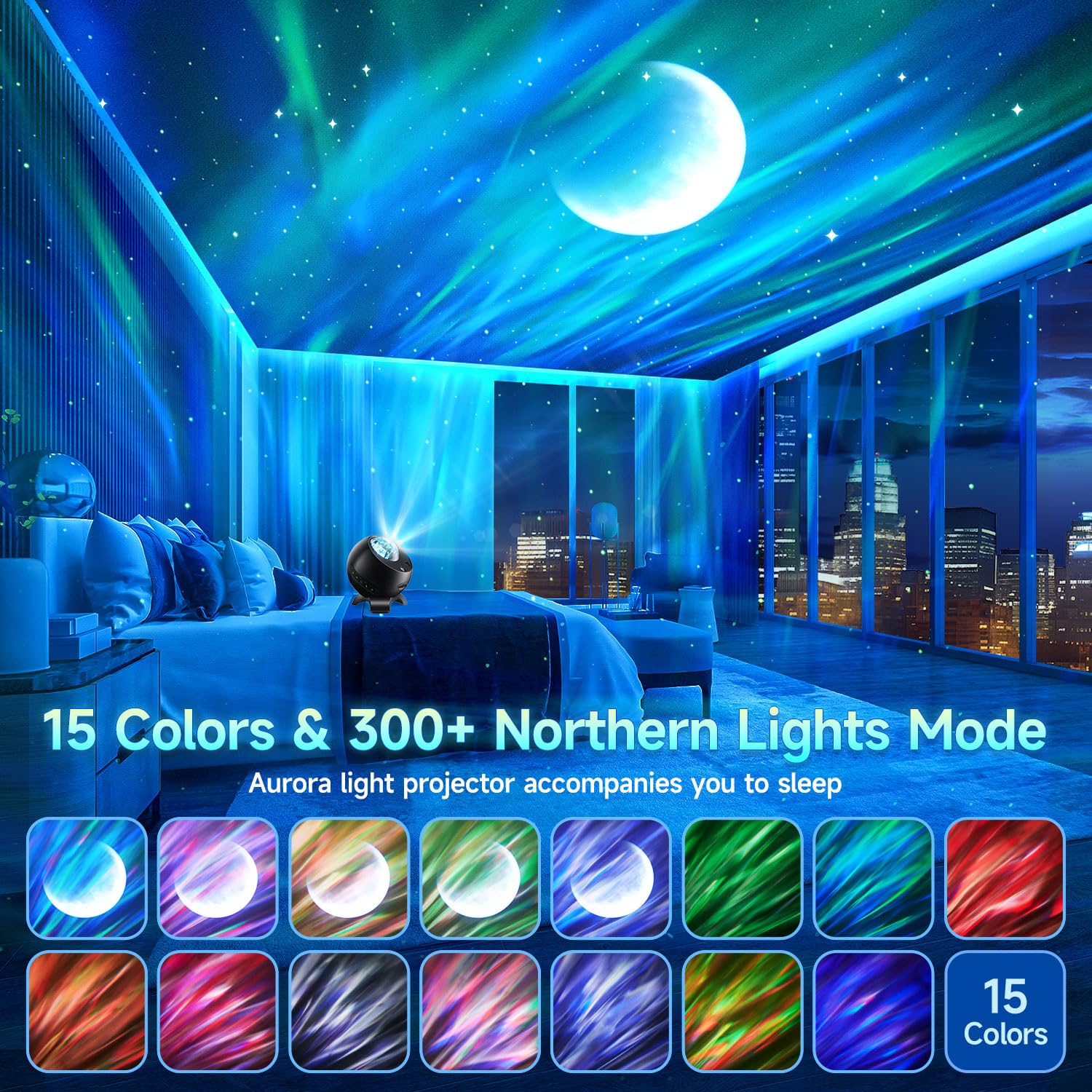 Staryou remote control and timer enable easy, customizable illumination