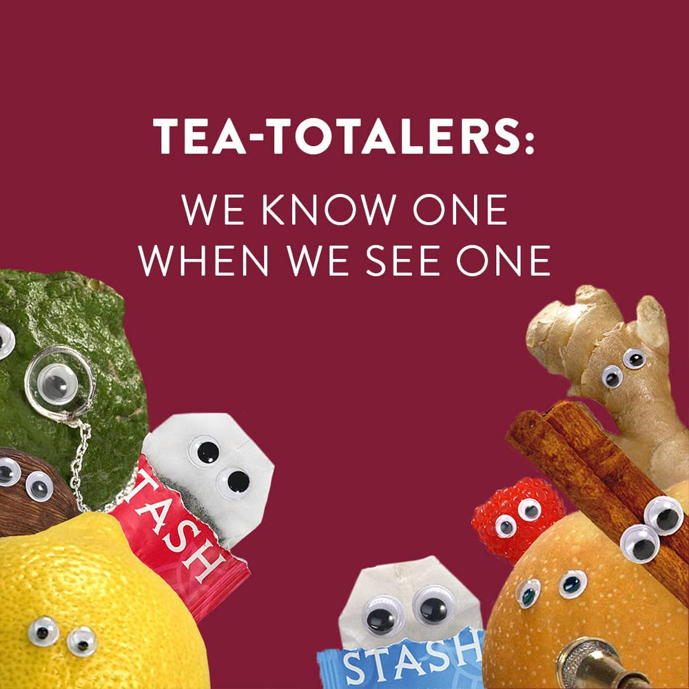 Stash Tea stay-fresh foil wrappers keep flavors vibrant