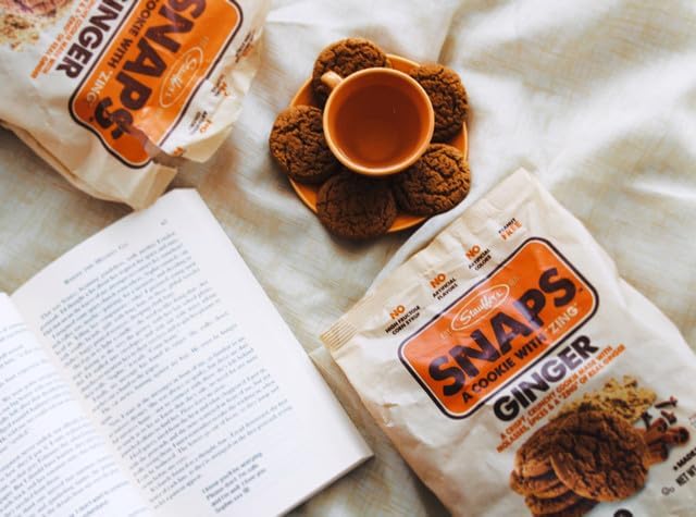 Stauffer's Ginger SNAPS with beverage pairing idea for adults