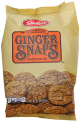 Stauffer’s Ginger Snap cookies in a 14oz pack, ideal with tea or milk