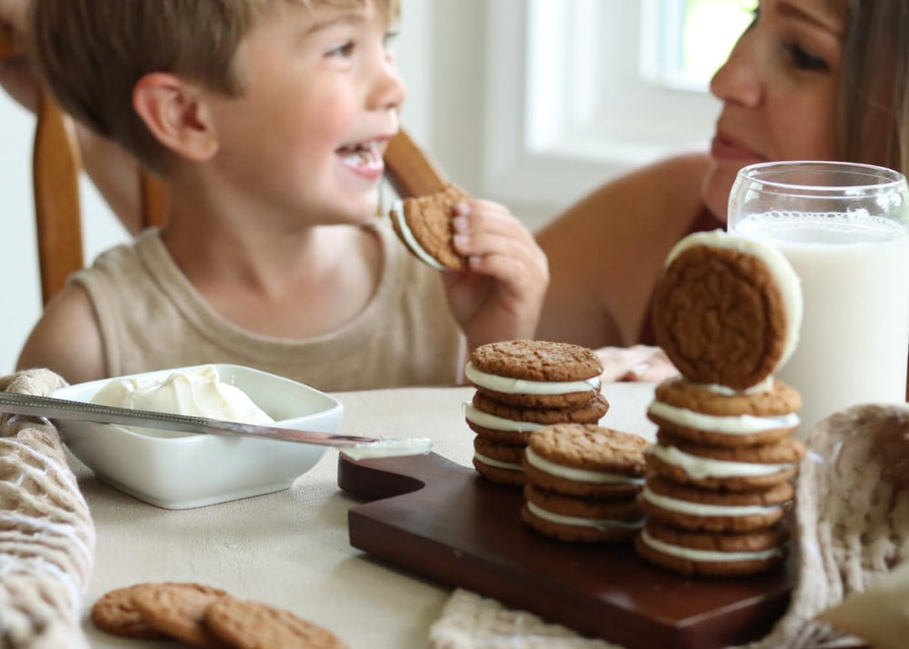 Stauffer's Ginger SNAPS used as crunchy pie crust base