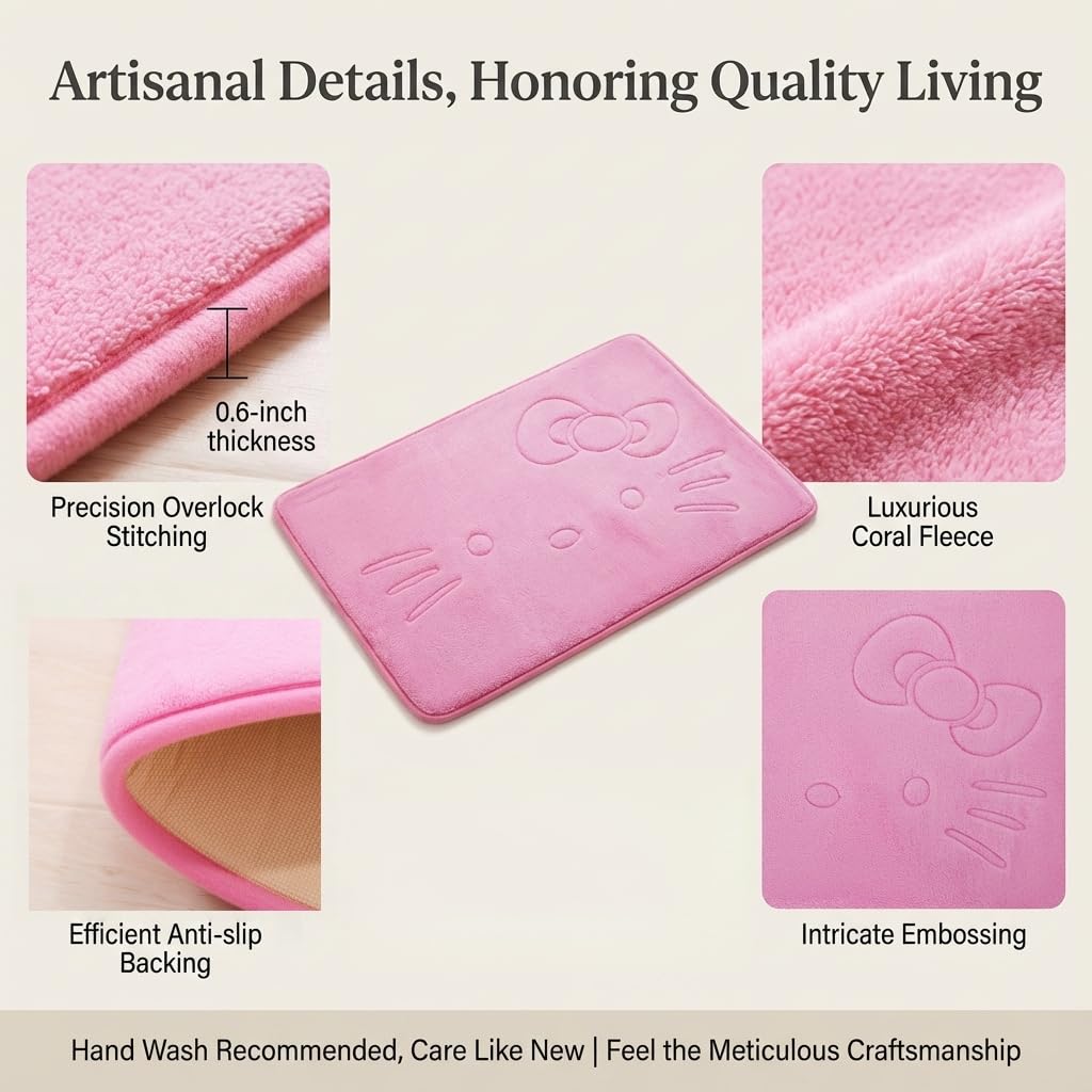 Stay Young fadeproof color-locking rug maintains bright pink tone