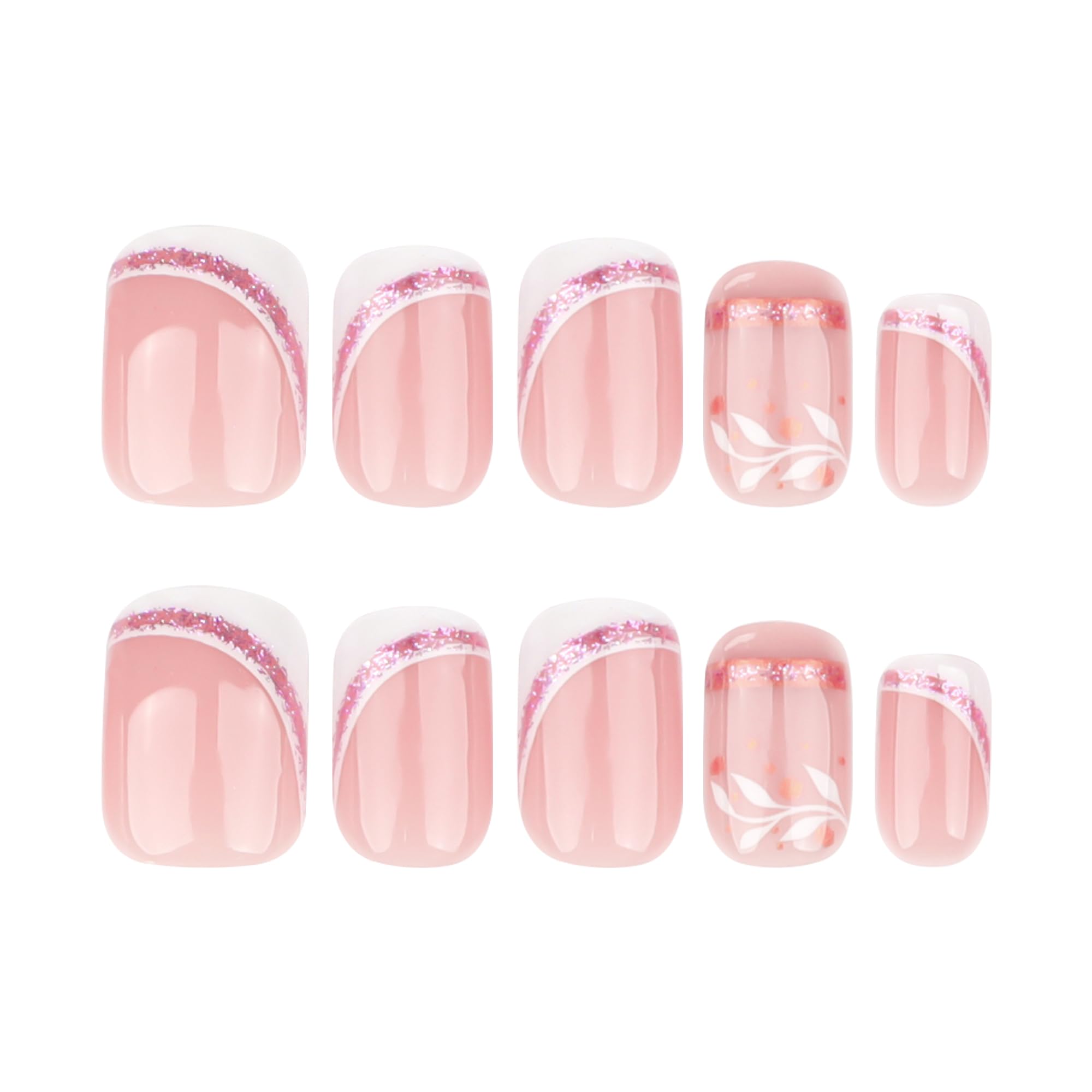 Stbisen Minimalist purple and gold line design adds subtle luxury to your manicure