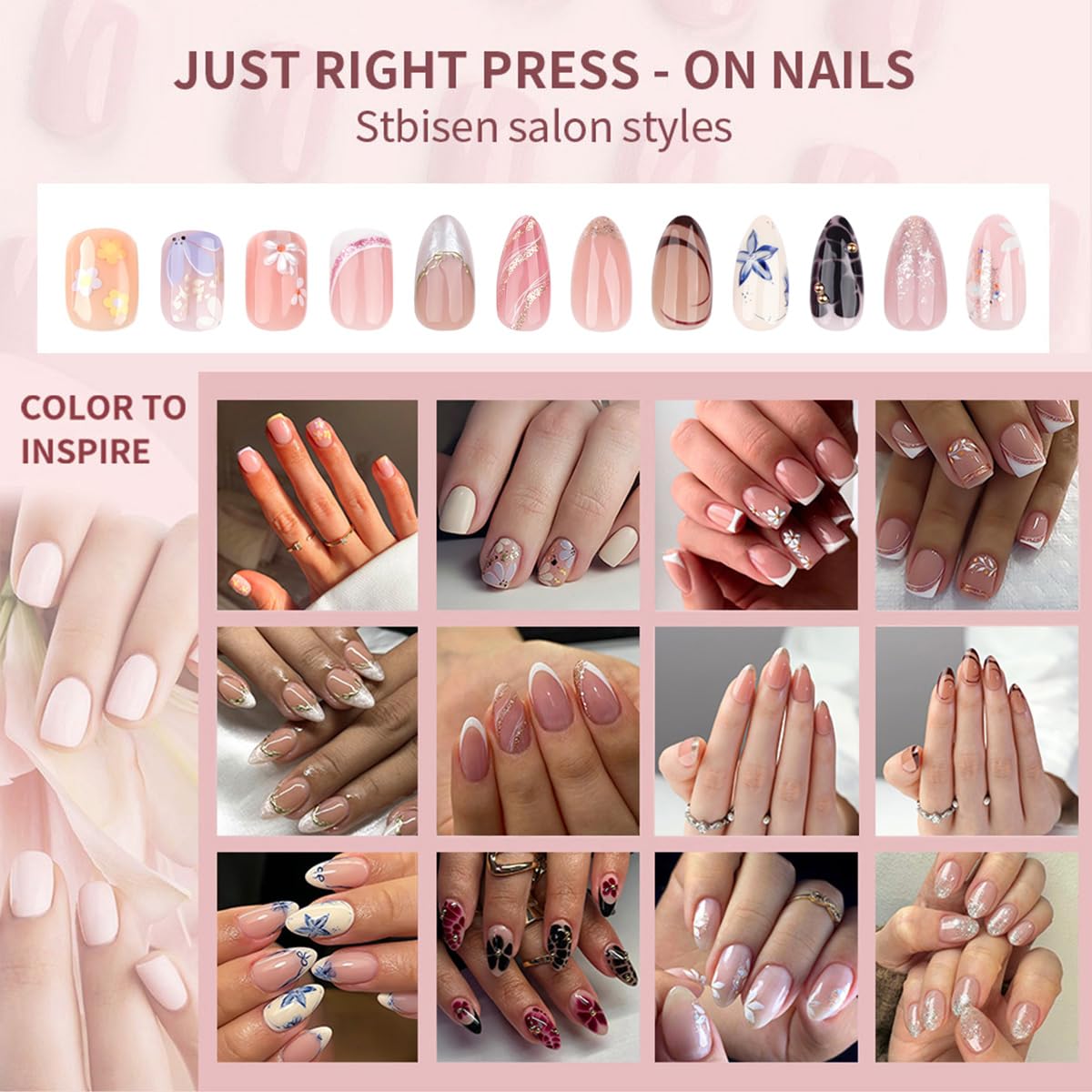 Stbisen Thicker fingertip tips boost durability without sacrificing natural look
