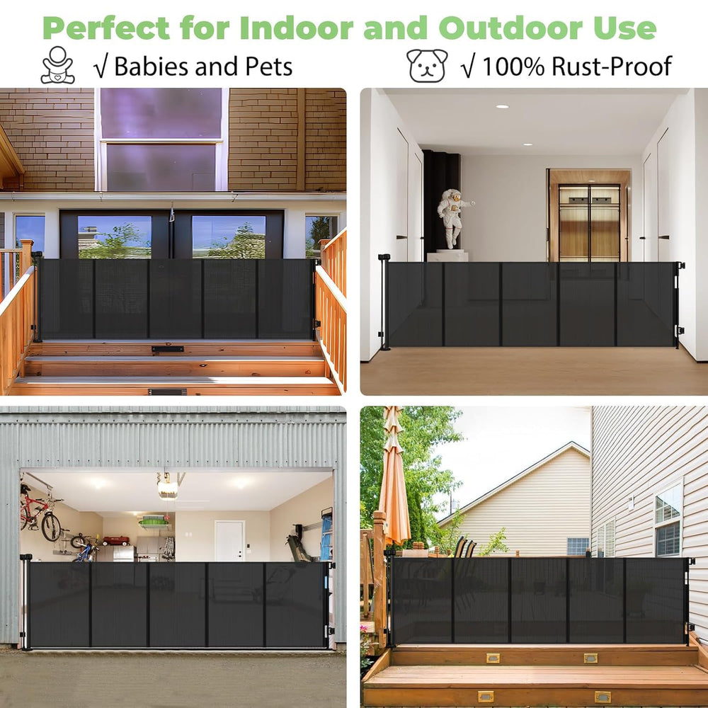 Stcockis indoor-outdoor use ideal for doorways, porches, and decks.