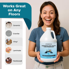 Steam and Go kitchen and bath surface cleaning across rooms