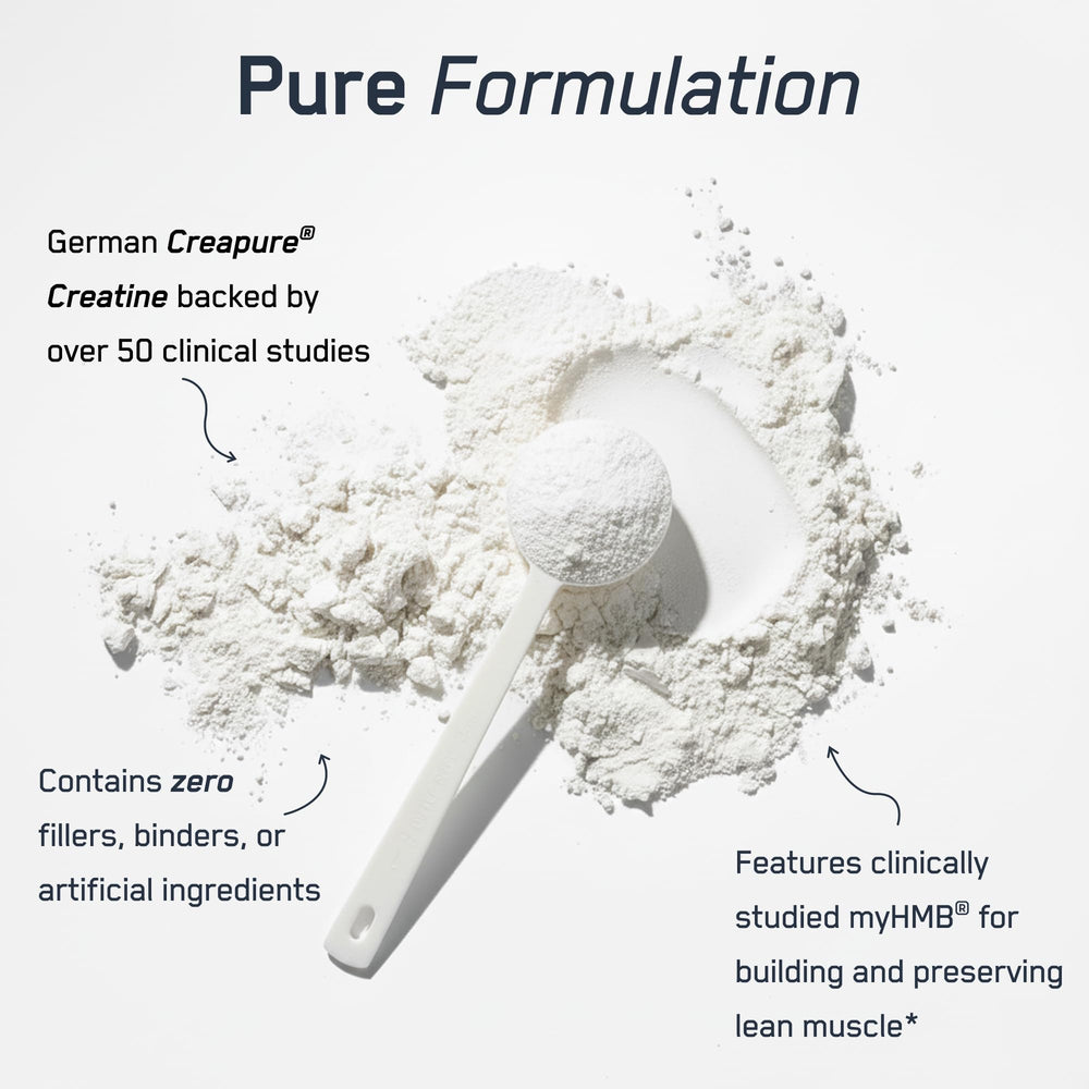 SteelFit Creatine HMB mixed drink ready to sip.
