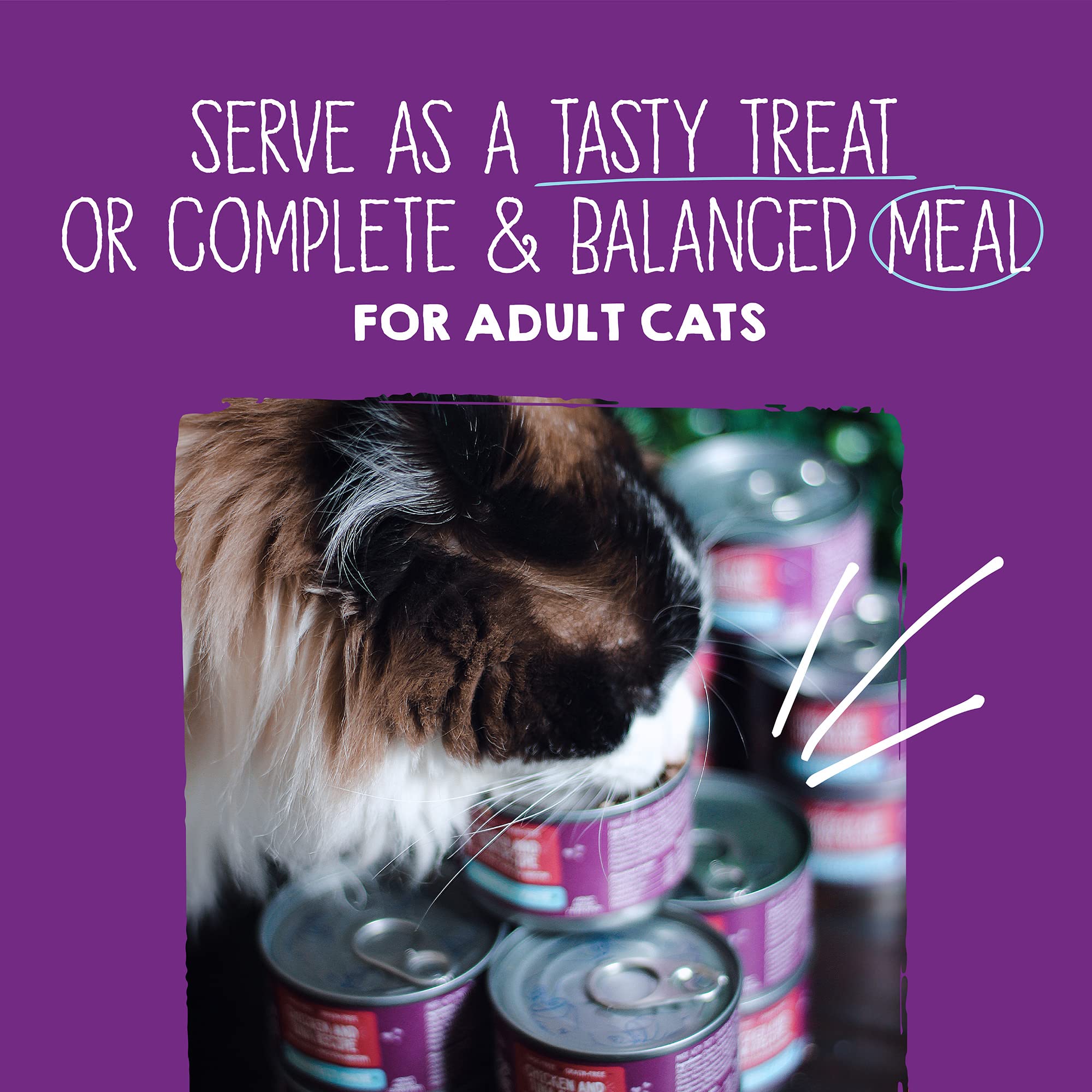 Stella & Chewy's grain-free formula supports easy digestion.
