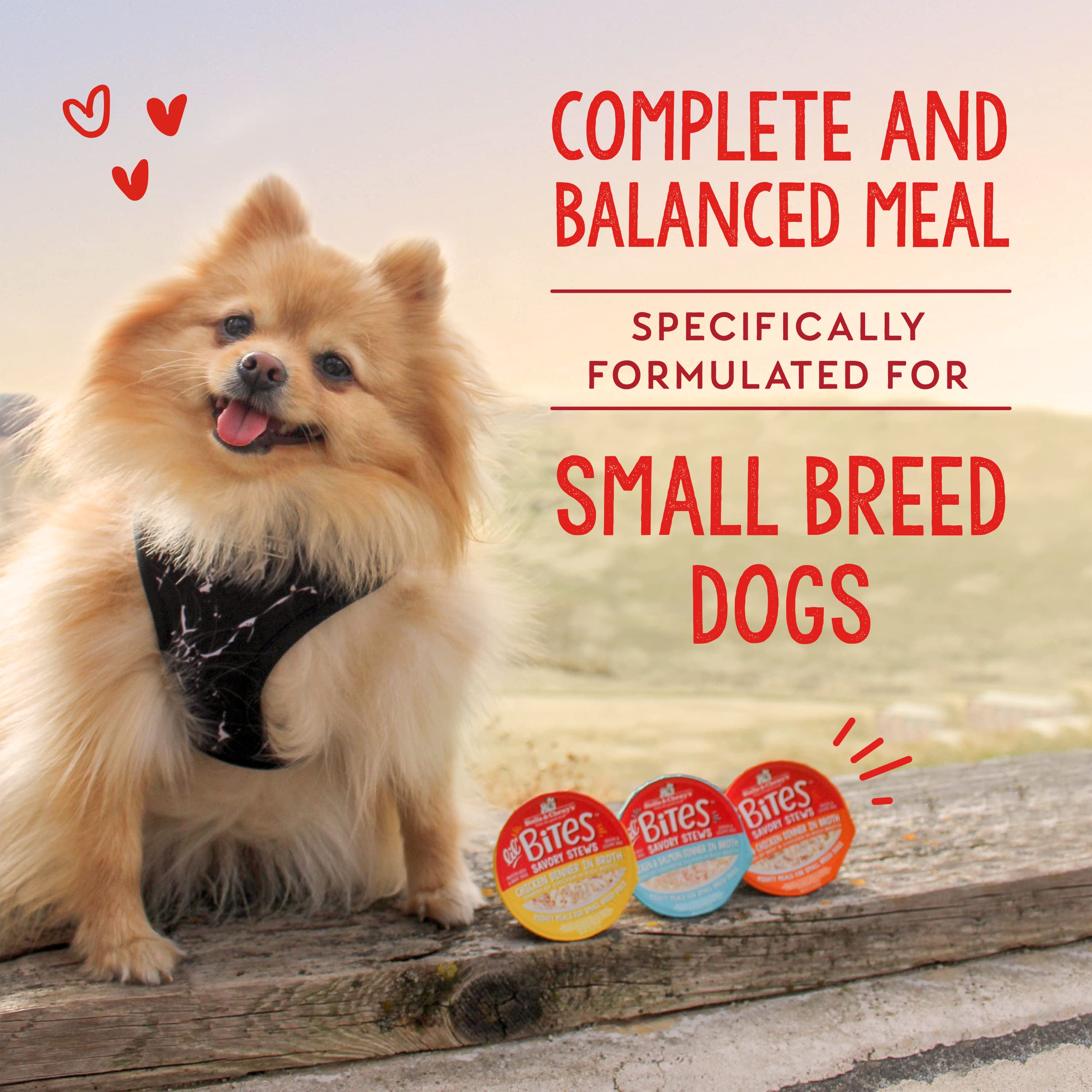 Stella & Chewy's Lil' Bites taurine for heart health note.