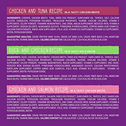 Stella & Chewy's taurine inclusion targets heart and vision nutrition.