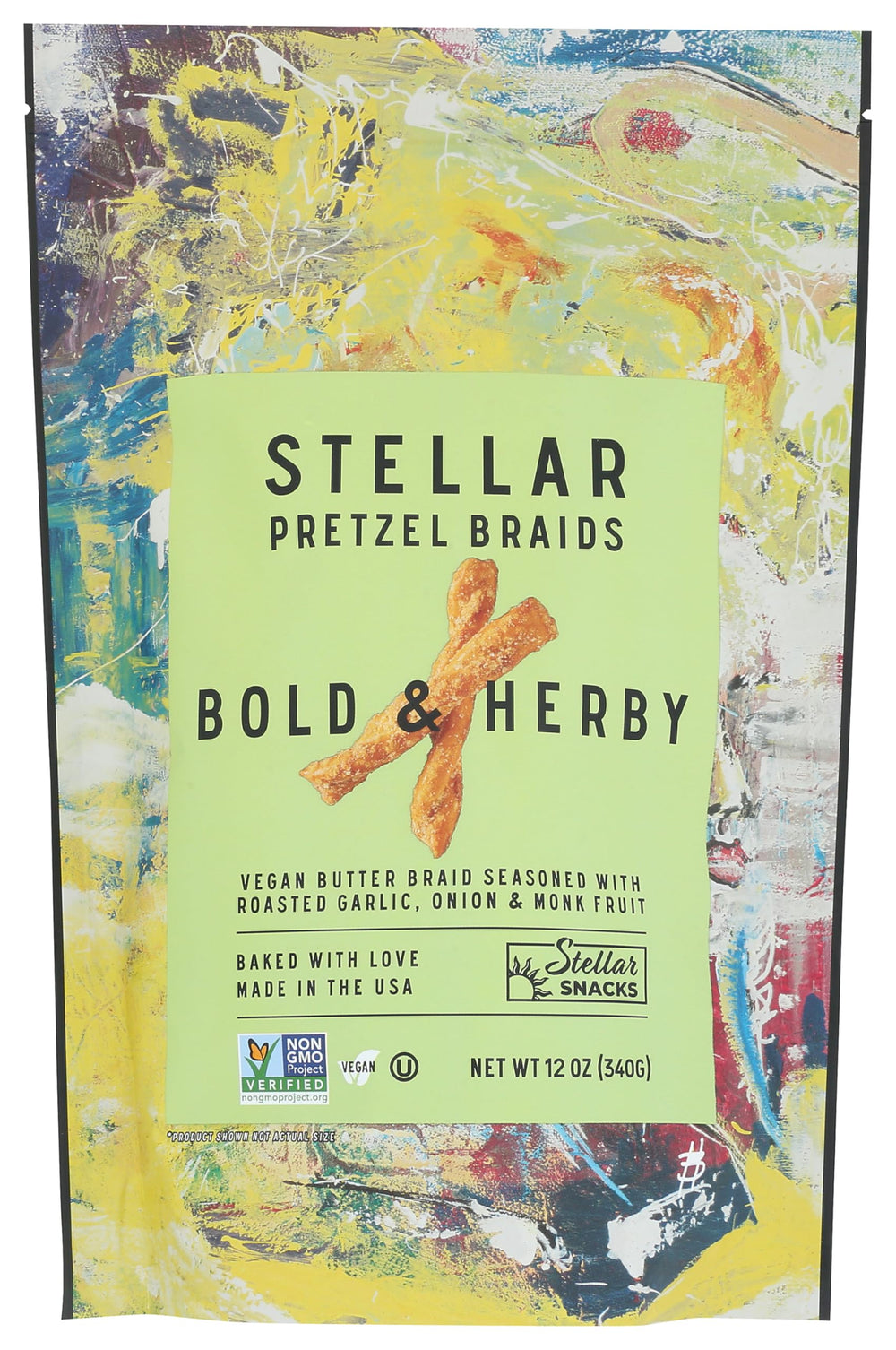 STELLAR SNACKS pretzel braids bag for on-the-go snacking with bold flavor