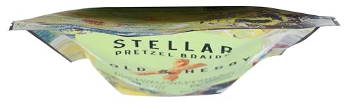 STELLAR SNACKS pretzel braids serving suggestion on a platter