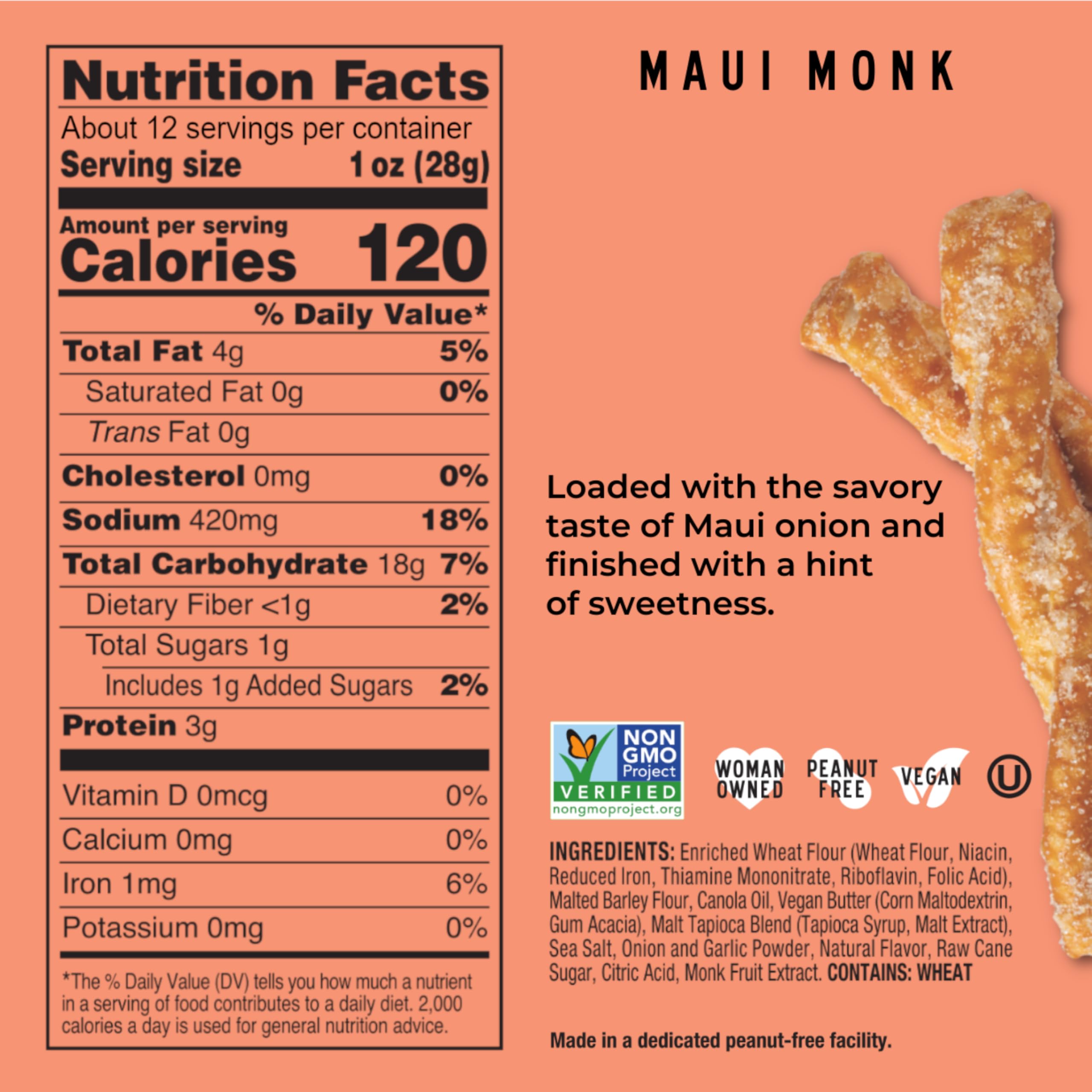 Re-sealable bag keeps Stellar Snacks pretzel braids fresh